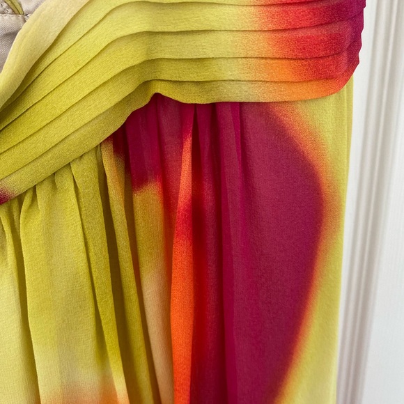 BCBG Maxazria Never Worn Empire Waist Silk Dress - Picture 6 of 13